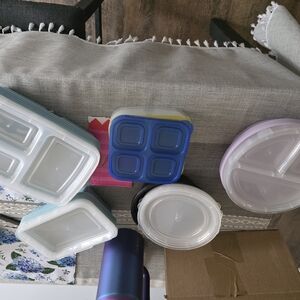 Multi-Color Food Storage Container Set